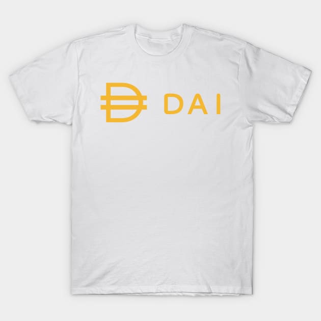 Dai Coin Cryptocurrency DAI crypto T-Shirt by J0k3rx3